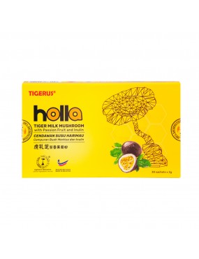 TIGERUS® Holla Tiger Milk Mushroom with Passion Fruit and Inulin